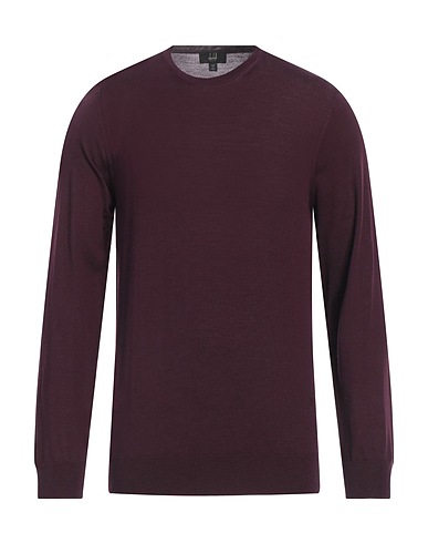 DUNHILL Pullover Viola scuro 100% Lana