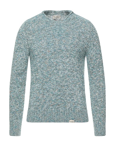 BROOKSFIELD Jumper Deep teal 90% Cotton, 10% Polyamide