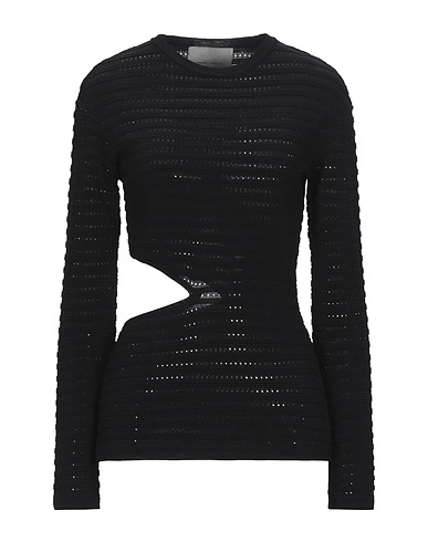 FRANKIE MORELLO Jumper Black 80% Viscose, 20% Polyamide