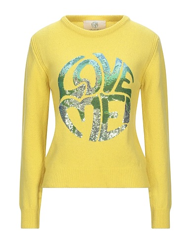 ALBERTA FERRETTI Cashmere jumper Lime green 97% Cashmere, 3% Other Fibres