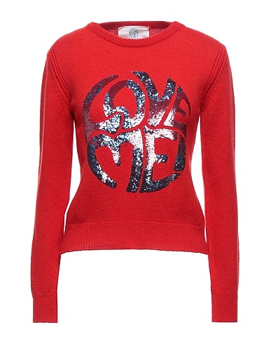 ALBERTA FERRETTI Maglia in Cachemire Rosso 97% Cachemire, 3% Altre Fibre