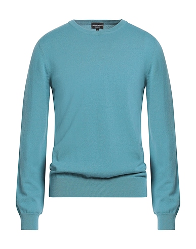 GIORGIO ARMANI Sweater BLU CHIARO 100% Cashmere
