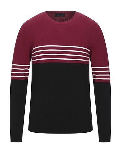 DIKTAT Jumper Burgundy 40% Viscose, 30% Polyacrylic, 25% Acrylic, 5% Cashmere