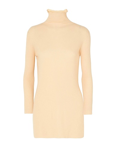 ARJÉ Polo neck Ivory 100% Virgin Wool