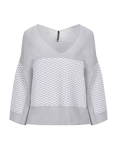 PIERANTONIO GASPARI Jumper Grey 100% Cotton