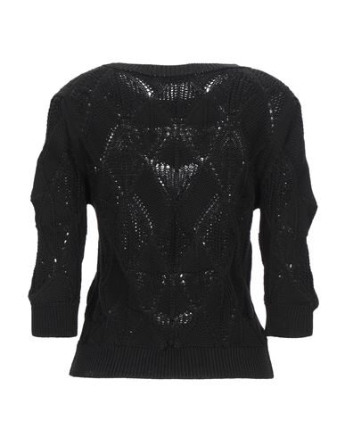 Alpha Studio Sweaters In Black