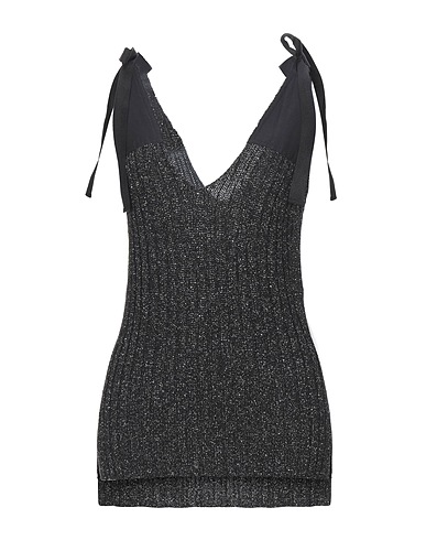 NUDE Top Black 80% Viscose, 20% Polyester, Cotton