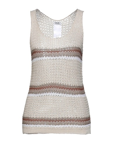 LIU •JO Jumper Ivory 80% Acrylic, 20% Polyamide, Viscose, Polyester