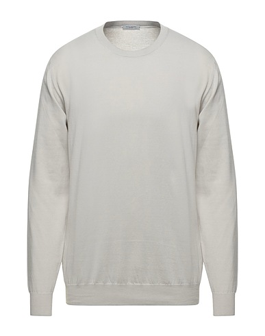 PAOLO PECORA Jumper Light grey 100% Cotton