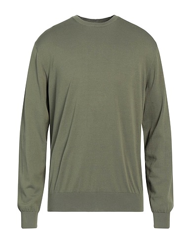 ASPESI Jumper Military green 100% Cotton