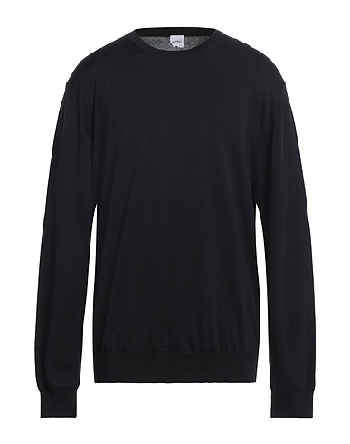 ASPESI Jumper Black 100% Cotton