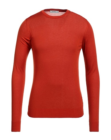 ALPHA STUDIO Jumper Rust 91% Modal, 9% Cashmere