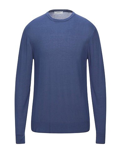 ALPHA STUDIO Pullover Taubenblau 91% Modal, 9% Kaschmir