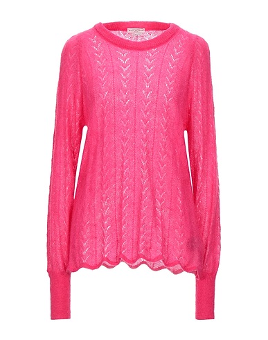 BALLANTYNE Jumper Fuchsia 50% Mohair wool, 32% Polyamide, 18% Wool