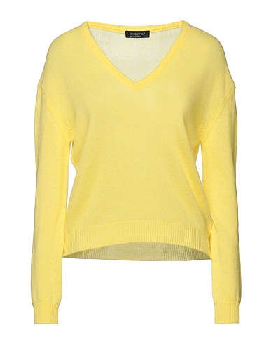 ARAGONA Pull en cachemire Jaune 94% Cachemire, 6% Polyamide