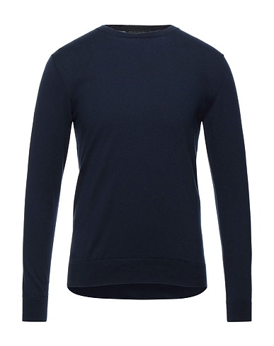 BRIAN DALES Jumper Midnight blue 100% Cotton