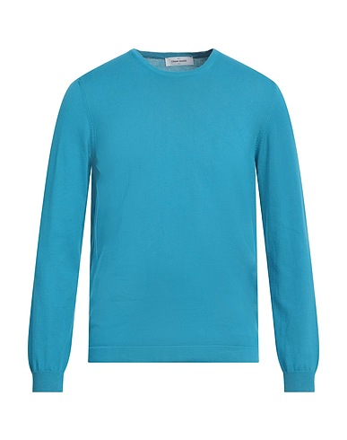 GRAN SASSO Jumper Azure 100% Cotton