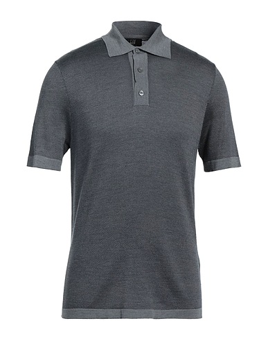 DUNHILL Pullover Grau 100% Maulbeerseide