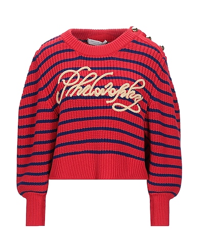 PHILOSOPHY di LORENZO SERAFINI Jumper Red 74% Cotton, 26% Polyamide