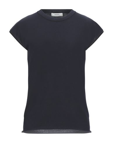 Alpha Studio Sweaters In Dark Blue