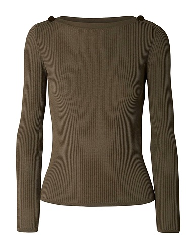 MAX MARA プルオーバー ミリタリーグリーン レーヨン 96% / ポリエステル 4%