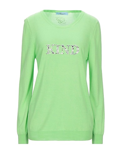 BLUMARINE Sweater Light green 100% Silk