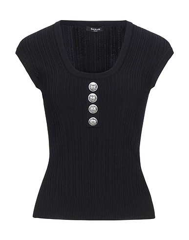 BALMAIN Jumper Black 83% Viscose, 17% Polyester