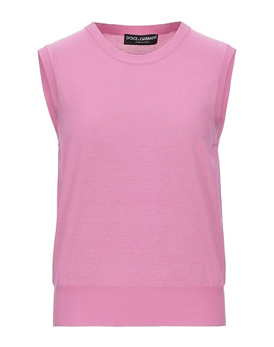 DOLCE&GABBANA Pullover Rosa 100% Seide