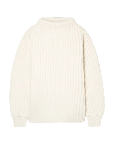 ALAÏA Turtleneck White 100% Virgin Wool