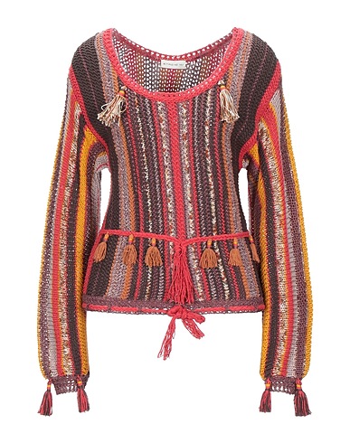 ETRO Jumper Coral 50% Cotton, 26% Linen, 24% Silk