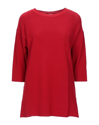 ROSSOPURO Jumper Red 100% Cotton