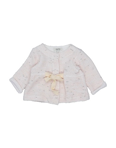 ALETTA Blazer Light pink 77% Cotton, 9% Polyester, 7% Acrylic, 4% Polyamide, 3% Elastane