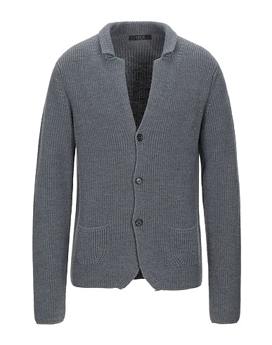 VNECK Cardigan Grey 100% Merino Wool