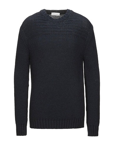 PMDS PREMIUM MOOD DENIM SUPERIOR Pullover Blu notte 50% Acrilico, 30% Lana, 10% Viscosa, 10% Lana di alpaca