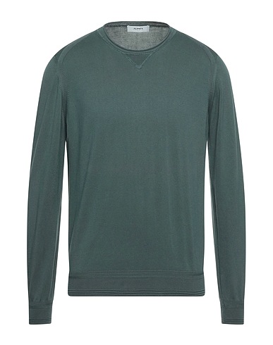 ALPHA STUDIO Pullover Verde militare 100% Cotone
