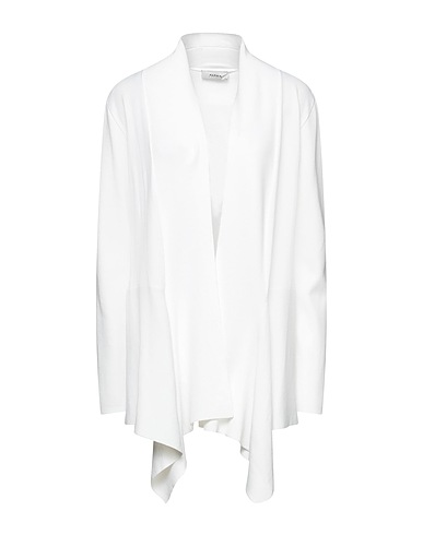 ALPHA STUDIO Cardigan White 65% Viscose, 35% Nylon