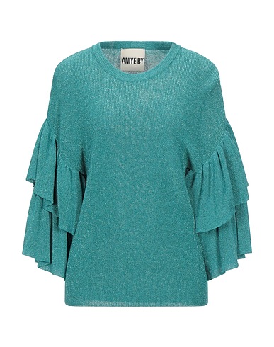 ANIYE BY Jumper Emerald green 70% Viscose, 15% Polyamide, 15% Polyester