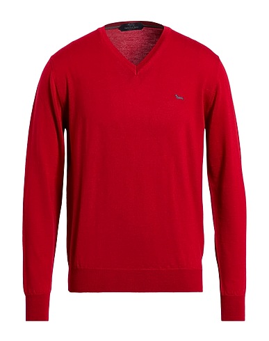 HARMONT & BLAINE Jumper Red 100% Wool