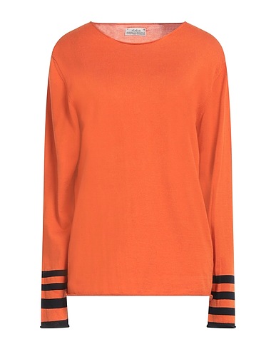 AUTHENTIC ORIGINAL VINTAGE STYLE Jumper Orange 100% Pima Cotton