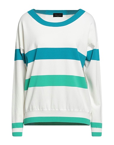 ROBERTO COLLINA Jumper Green 83% Viscose, 17% Polyester