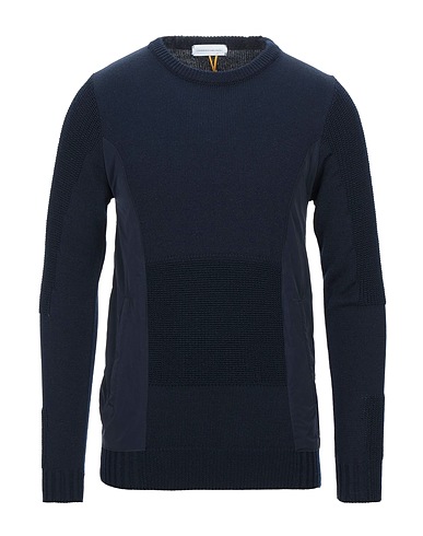 PMDS PREMIUM MOOD DENIM SUPERIOR Jumper Midnight blue 50% Wool, 50% Acrylic