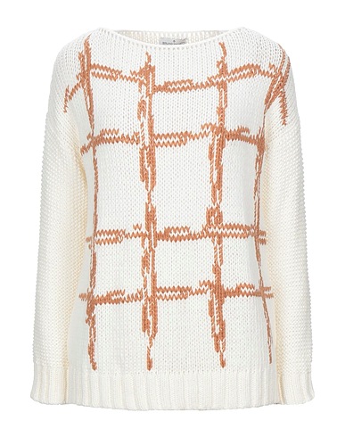 BRUNO MANETTI Jumper Camel 100% Cotton