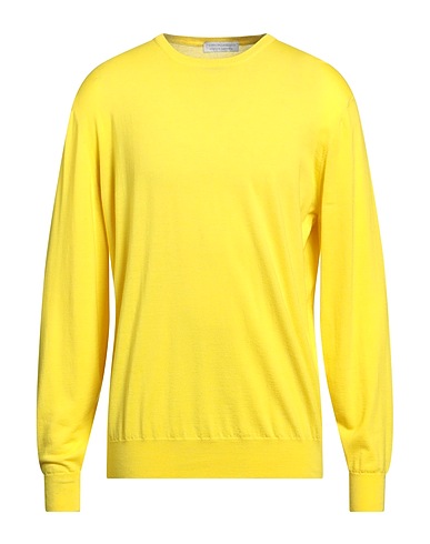 FILIPPO DE LAURENTIIS Pullover Gelb 70% Super 120s Wolle, 20% Seide, 10% Kaschmir