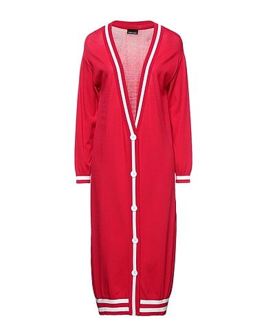 ERMANNO DI ERMANNO SCERVINO Cardigan Rosso 65% Viscosa, 35% Poliammide