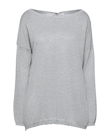 ROSSOPURO Jumper Silver 70% Viscose, 15% Polyamide, 15% Metallic fiber