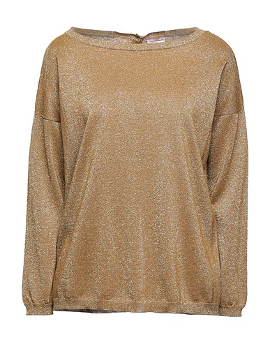 ROSSOPURO Pullover Ringelblume 70% Viskose, 15% Polyamid, 15% Metallfaser