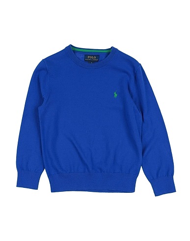 POLO RALPH LAUREN Pullover Blu china 100% Cotone