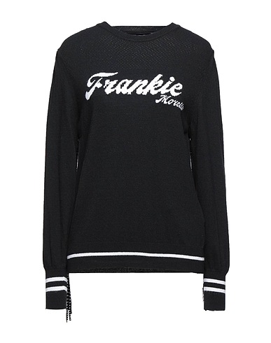 FRANKIE MORELLO Jumper Black 45% Viscose, 25% Merino Wool, 25% Polyamide, 5% Cashmere