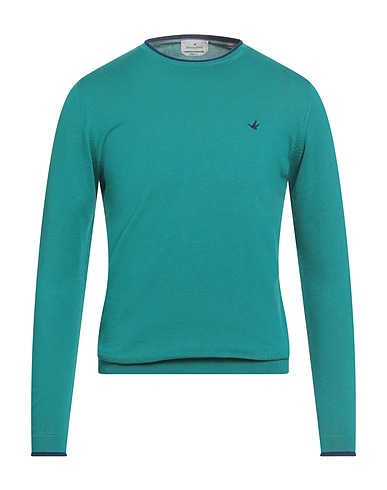 BROOKSFIELD Jumper Green 100% Cotton