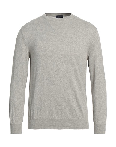 DRUMOHR Sweater Light grey 100% Cotton